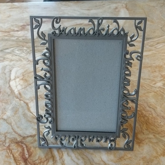 Accents Pewter 4x6 Picture Frame Says Grandkids Poshmark
